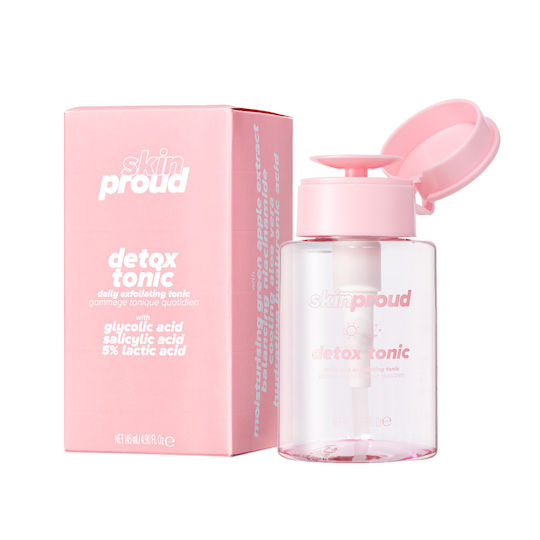 Skin Proud Detox Tonic Daily Exfoliating Tonic Peeling Προσώπου σε Lotion 145ml