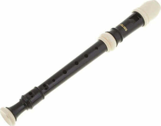 Aulos Sopranino Plastic Recorder 506B F Sopranino Symphony German G Black