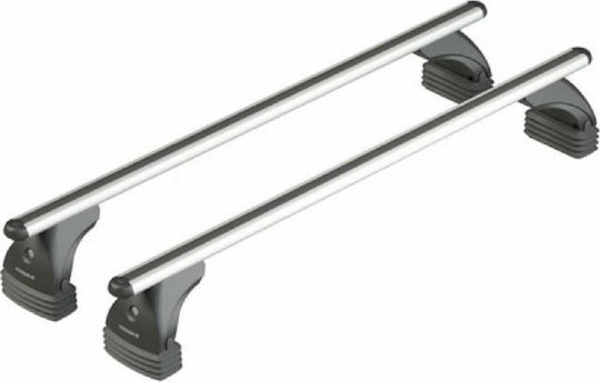 Nordrive Μπάρες Οροφής Αλουμινίου για Citroen C8 (Σετ με πόδια και κλειδαριά)
