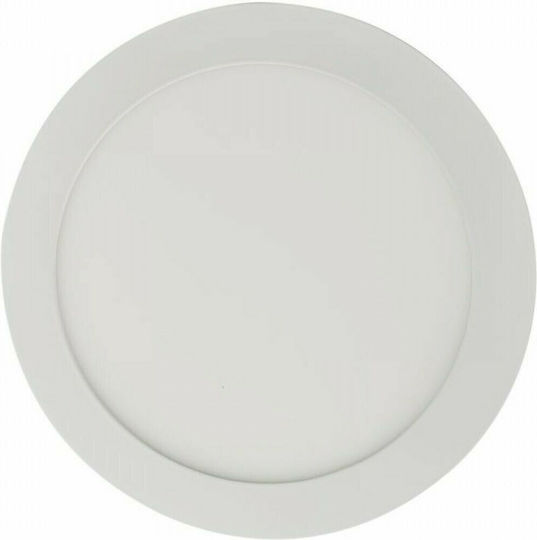 Geyer Rund Vertieft LED Panel 9W mit Warmes Weiß Licht 3000K