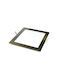Atman Square Metallic Recessed Spot with Integrated LED and Natural White Light 3W Silver 8.5x8.5cm. 1pcs