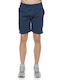 Bodymove Sportliche Herrenshorts Marineblau