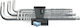 Wera Set 9 Allen Wrenches L 3950/9 Hex-Plus Sta...