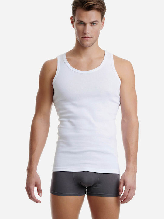Walk Men's Undershirt Sleeveless in White Color