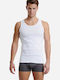 Walk Men's Sleeveless Undershirt White W1950