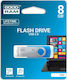 GoodRAM UTS2 8GB USB 2.0 Stick Blue