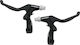 Promax Bike Brake Levers Aluminum V-brake and Cantilever Set 361497