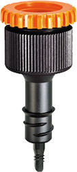 Claber 91345 Ρακόρ Βρύσης 1/2" - 1/4" Μαύρο