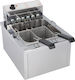 M&M equipment PC 130 Електрически котлон Паста с капацитет 13лт и мощност 6.3кВт 39x50x41см.