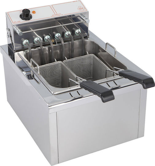 M&M equipment PC 130 Електрически котлон Паста с капацитет 13лт и мощност 6.3кВт 39x50x41см.