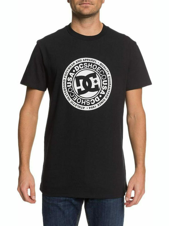 DC Circle Star 3 Herren T-Shirt Kurzarm Schwarz