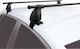 Green Valley Car Roof Bars Metallic Easy One 117cm Universal 2008 2017 for Cars with Factory Bars Set with Roof Rack Legs Black