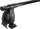 Green Valley Green Valley Metal Roof Bars Easy One 117cm Universal Set with Roof Rack Legs
