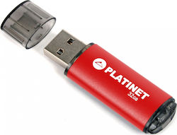 Platinet X-Depo 32GB USB 2.0 Stick Roșu