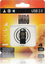 IMRO Eco 4GB USB 2.0 Stick Μαύρο