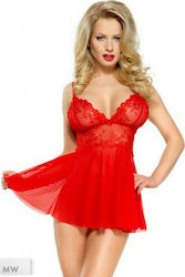 Demoniq Constance Set Sexy Babydoll Red