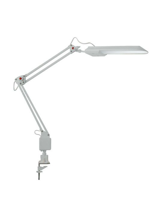 UpLac Heron Office Lamp with Foldable Arm in White Color