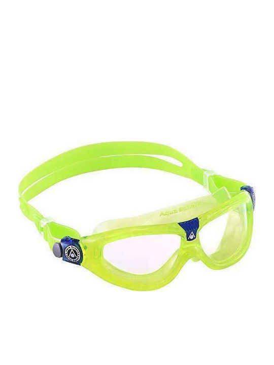 Aqua Sphere Seal 2 Kids Swimming Goggles with Anti-Glare Lenses Green