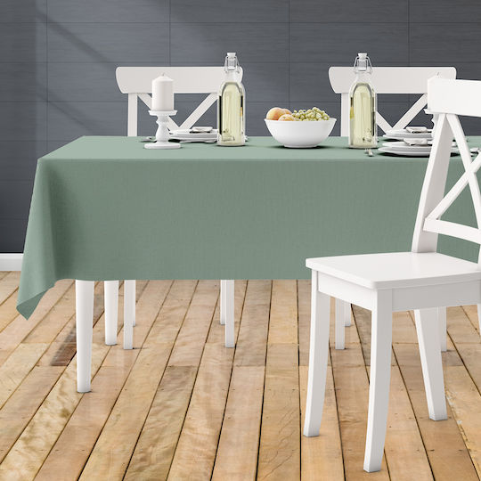 Lino Home Καρέ Τραπεζομάντηλο Renas 248 Olive 140x140εκ.
