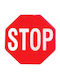 Auto Gs Sign Self-Adhesive "STOP" 1pcs