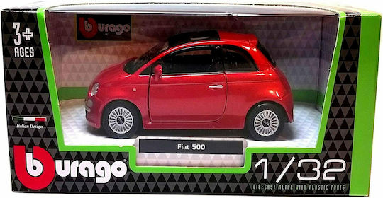 Bburago Fiat 500 Количка Мащаб 1:32 За 3+ Години