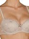 Creaciones Selene Brigitte Push Up Bra Beige