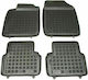 Rezaw Plast Set of Front and Rear Mats 4pcs for Saab 9-3 2002-2015 Black