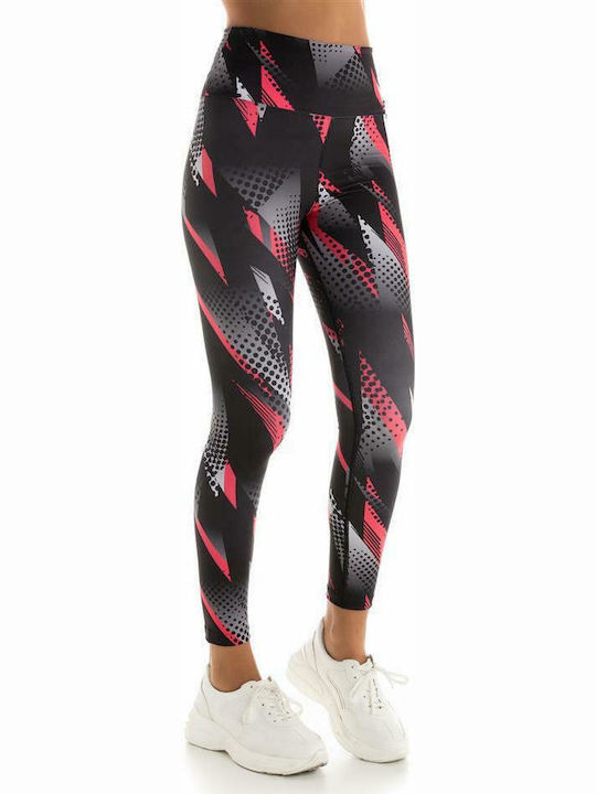 Inizio Frauen Lang Leggings Hochgeschnitten & Push Up Mehrfarbig