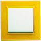 Makel Karea Karea Switch Frame 1 Position Vertical Installation in Yellow Color 56074701