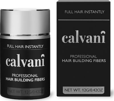 Calvani Hair Building Fibers with Keratin Hair Building Medium Brown 12gr