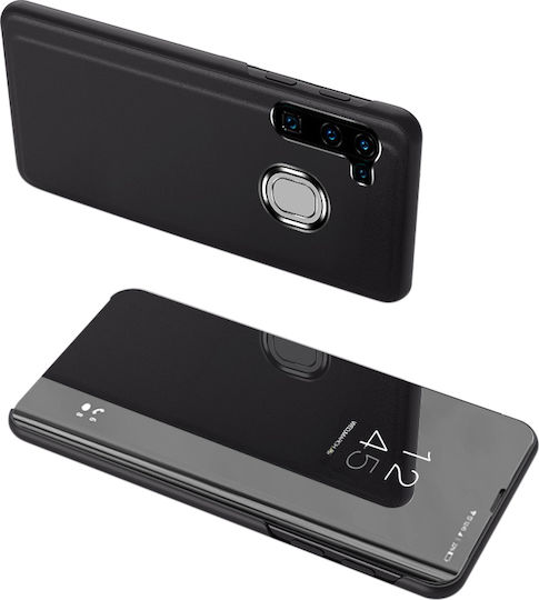 Powertech Book Plastic Negru (Galaxy A21s)