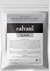 Calvani Hair Building Fibers Refill with Keratin Hair Building Medium Blonde 28gr