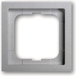 Abb Pure Switch Frame 1 Position Vertical Installation in Silver Color 29804