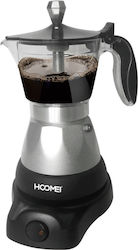 Hoomei Ηλεκτρικό Μπρίκι Espresso 3cups 400W Μαύρο Hoomei Ηλεκτρικό Μπρίκι Espresso 3cups 400W Μαύρο