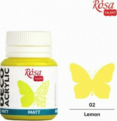 RosaGroup Talent 20ml Matt Lemon 02