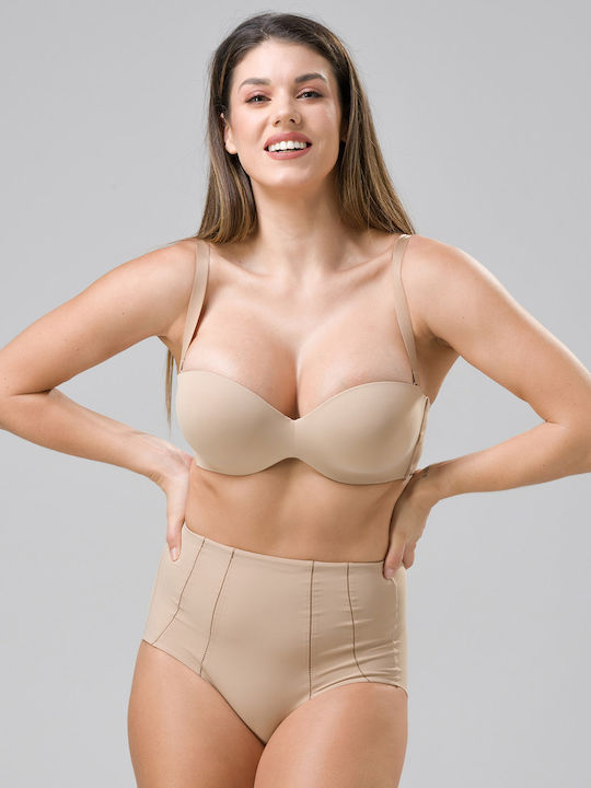 Luna Tightening Slip Seamless Beige