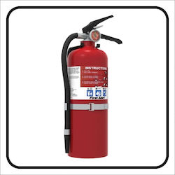 Ergo Πινακίδα "Πυροσβεστήρας" 572412.0001 PVC