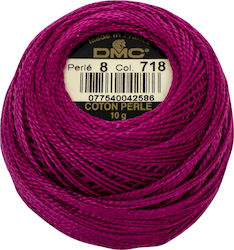 DMC Ață Broderie Cotton Perle No8 Bumbac Purple...