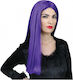 Pălărie de Carnaval Dreaptă A0132 Violet