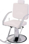 Kepro Ηairdresser Chair with Adjustable Height White