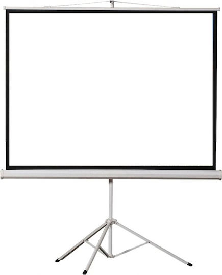 AvLink Ηλεκτρική Οθόνη Προβολής Projector Δαπέδου TPS-84 με Λόγο Εικόνας 1:1 210x210cm / 84"