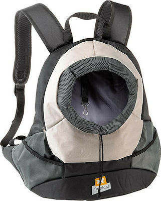 Ferplast Kangoo Dog/Cat Carrying Gray Backpack for 8kg Pets L41.5xW20xH43cm