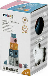 Viga Toys Nesting & Stacking Blocks από Ξύλο για 12+ Μηνών