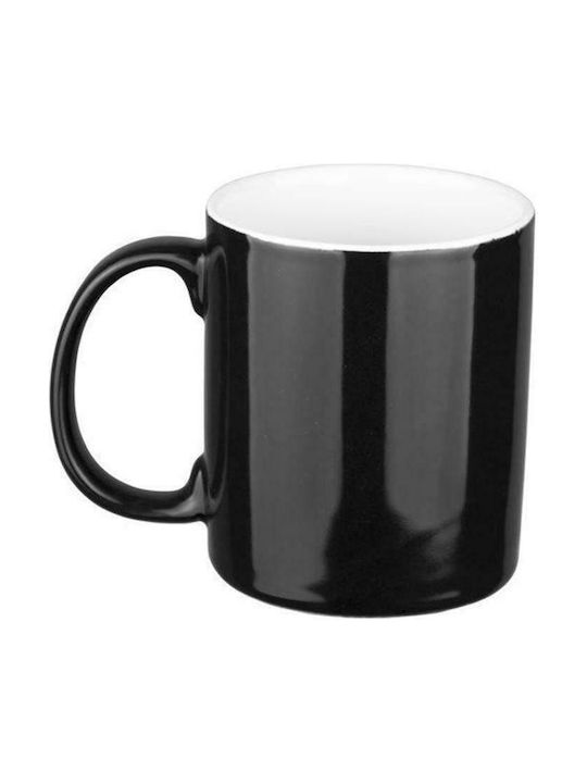 Lukanda Mug from Porcelain Black 350ml 6pcs
