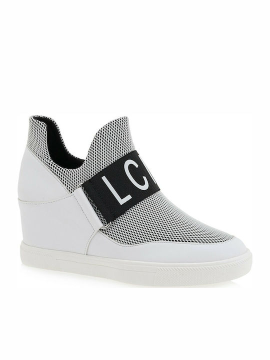 Lara Conte Madrid Iris Femei Sneakers Albe