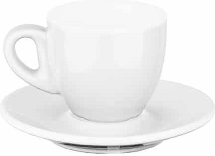 Lukanda Aroma Set of Cups Coffee Porcelain White 100ml 6pcs