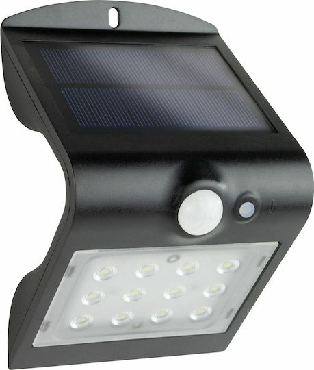 REV LED Butterfly Wall Mounted Solar Light 1.5W with Motion Sensor and Photocell