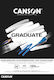 Canson Μπλοκ Σχεδίου Graduate Black Α5 20Φύλλα ...
