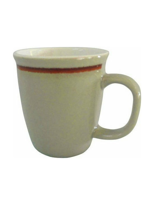 Lukanda Porcelain Cup Beige 380ml 6pcs