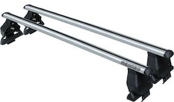 Menabo 112cm. for Cars with Factory Bars (with Roof Rack Legs) Silver